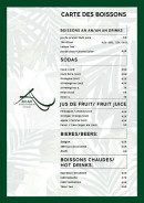 Menu An An - Les boissons