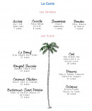 Menu Au Coco de Mer - La carte