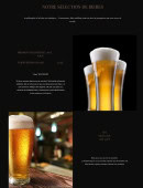 Menu Aux Émotions - Sélection de bières