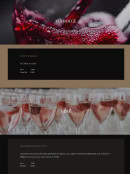 Menu Aux Émotions - Les vins rouges et vins rosés