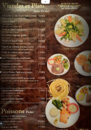 Menu Bistrot 20 - Viandes, plats et poissons