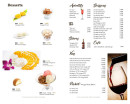 Menu Bobun 210 - Les desserts et boissons