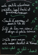 Menu Café Lilou - Formule et le menu