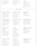 Menu Eric kayser - Les pâtisseries page 2