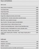 Menu Inagiku - Les rolls contemporain et les nori maki