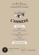 Menu L’ Annexe de La Petite Périgourdine - Les spécialités et vins