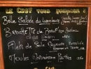 Menu Le Cercle Luxembourg - Les suggestions du chef 