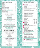 Menu Le Saint Médard - Boissons