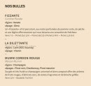 Menu Le Son de la Terre - Les bulles