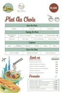 Menu Mì thé - Les formules, plats et banh mi