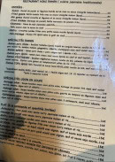 Menu Mimi Ramen - Les entrées, plats et spécialités