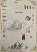 Menu Rivières d’himalaya - Lassis, boissons chaudes et softs