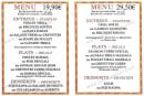 Menu Safran