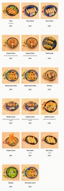 Menu Sukisoba_paris - Les entrées