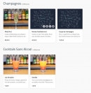 Menu Wiri Wiri - Les champagnes et cocktails sans alcool