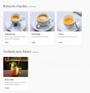Menu Wiri Wiri - Les boissons chaudes et cocktails avec alcool