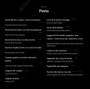 Menu Pastamore - Les pastas