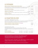 Menu Dalloyau - Traiteur suite