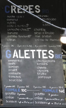 Menu Food Breizh - Les crêpes, galettes et formules
