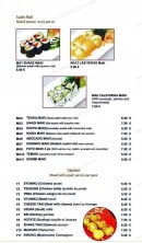 Menu Goo Sushi - Les sushis roll