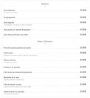 Menu Gusto Italia - Les risotto, poissons