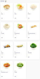 Menu Kyokoi - Les entrées