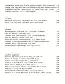 Menu Le Petit George - Les vins rouges page 2