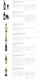 Menu Cdp - Les vins blancs suite