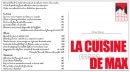 Menu Chez Vous - La carte