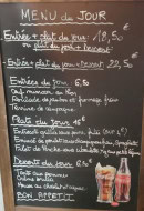 Menu L'Instant Partagé - Les menus du jours