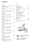 Carte et menu de La Fabbrica Saint Georges à Paris 9 — Mangiare suite