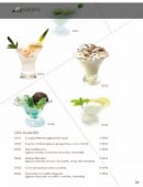 Menu Panasia - Les desserts glacés