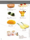 Menu Panasia - Les desserts froids