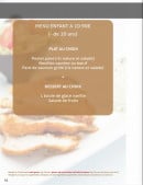 Menu Panasia - Le menu enfant