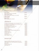Menu Panasia - Les cocktails sans alcool et apéritifs