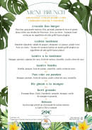 Menu Sep Lai - Les menus brunchs