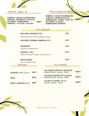 Menu Thym Sauvage - Plateaux, desserts et boissons