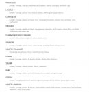 Menu Bistrot lorrain - Les pizzas suite 