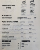 Menu Cozy poke - Formules, les pokes, ....