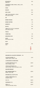 Menu Delaville Café - Les boissons page 3