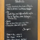 Menu Ma tartine dans ta cuisine - Exemple de menu