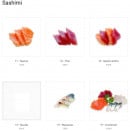 Menu Nagatomi - Les sashimis