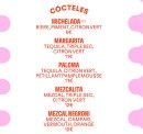 Menu Taco Mesa - Les cocktails