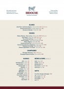 Menu Bidoche - Les vins, les alcools ...