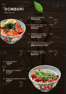 Menu Donburi ramen - Donburi