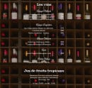 Menu La tabernita - Les vins et jus de fruits