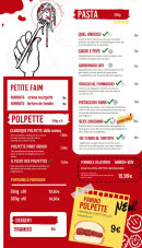 Menu Pasta & Polpette - Pasta, petites faims et desserts,...