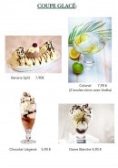 Menu Pho 168 - Coupe glacé