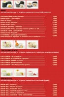 Menu Sukiyaki - Les makis, les california roll ...