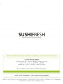 Menu Sushi fresh - Information suplementaire